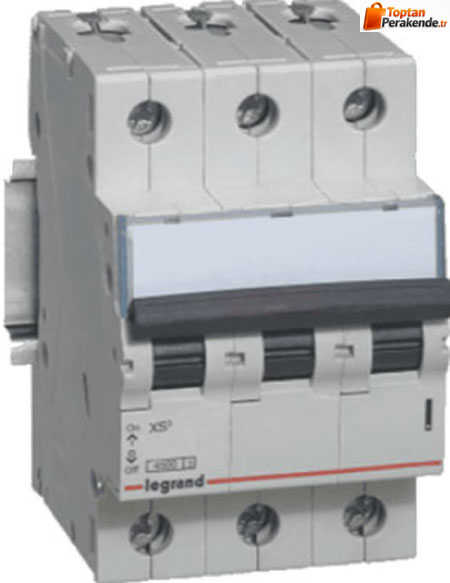 Legrand - 403347 3x50 Amper 4,5kA C Tipi Xs3 Otomatik Sigorta